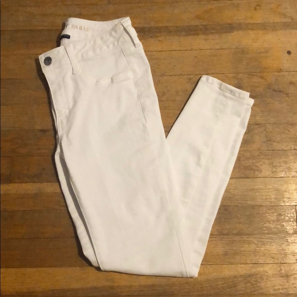 Next Level Stretch - White Jeggings